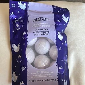 Vitabath Lavender Chamomile Bath Fizzes 9 Fizzes
